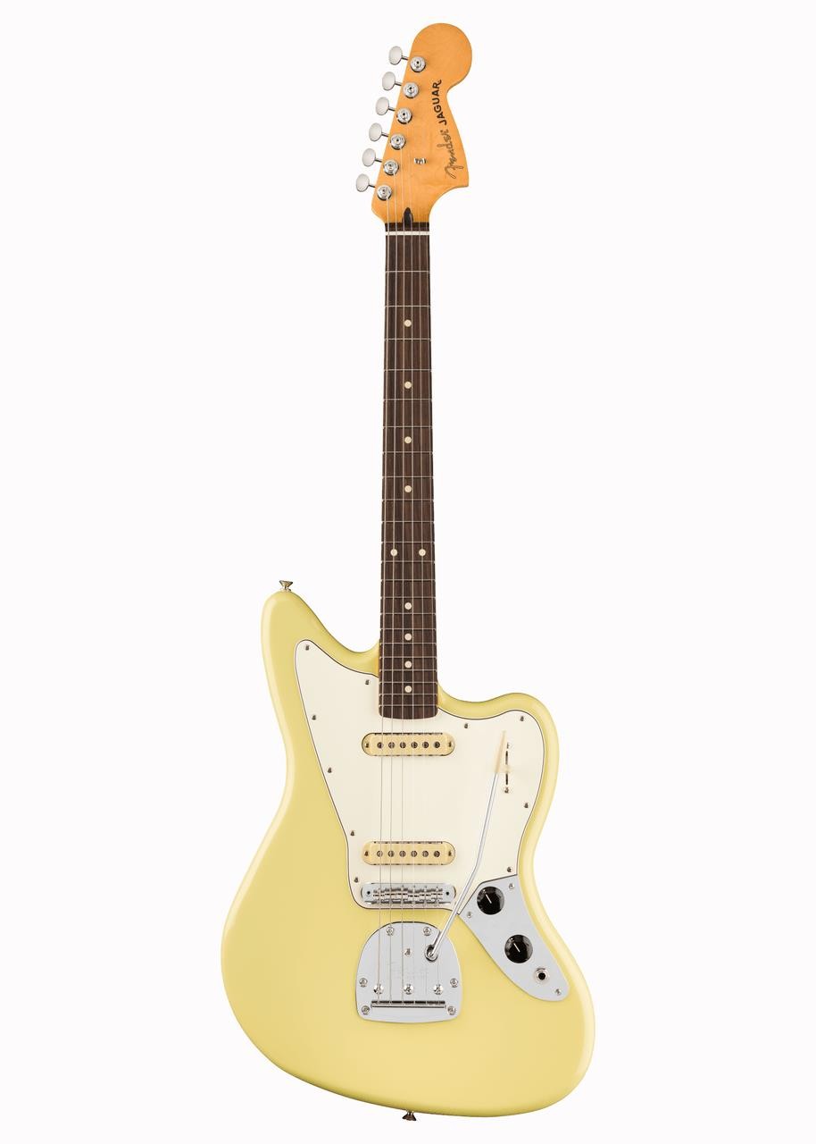 Fender Player II Jaguar Electric Guitar Hialeah Yellow