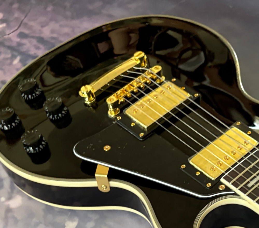 2003 Custom Black Beauty Electric guitar Solid Mahogany Body 22 Frets Hot sale