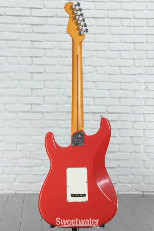 Fender American Ultra Luxe Vintage ’60s Stratocaster HSS Electric Guitar –