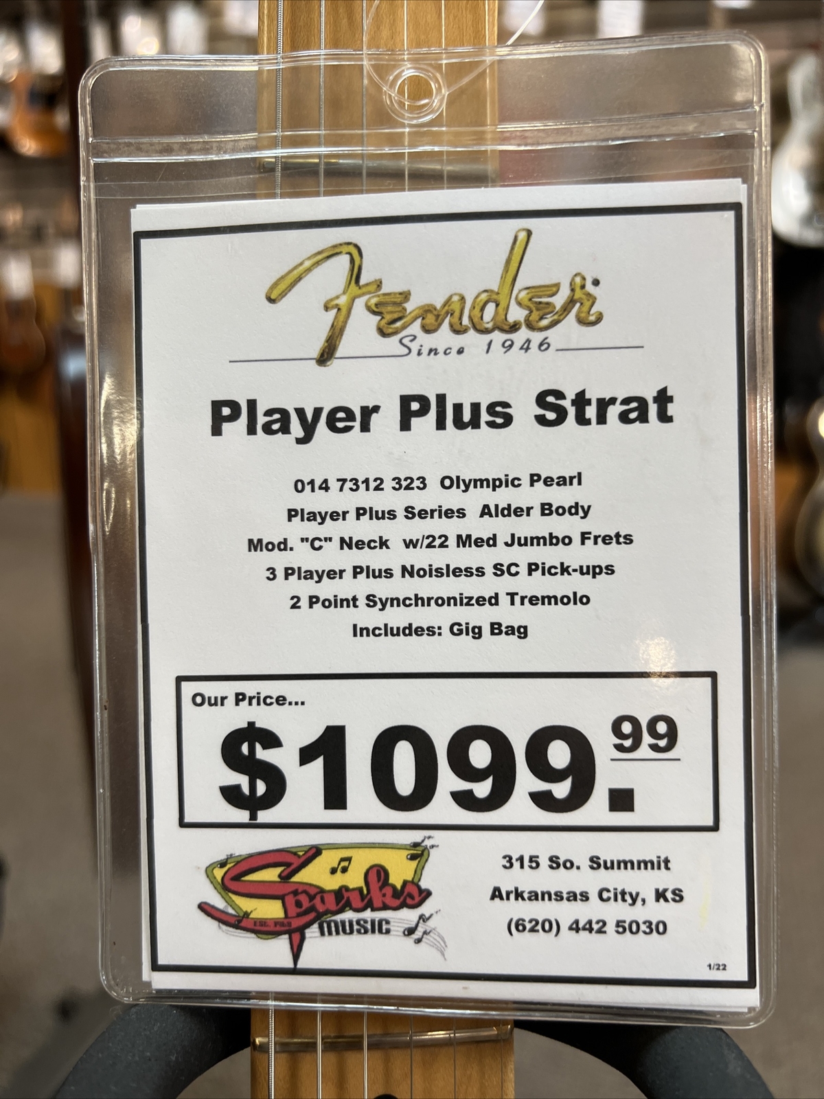 FENDER PLAYER PLUS STRATOCASTER