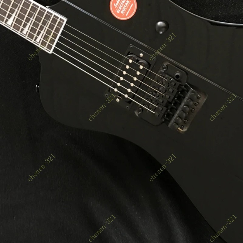 Solid Electric Guitar 648mm Scale Length Stainless Rounded Fret Edge FR Bridge