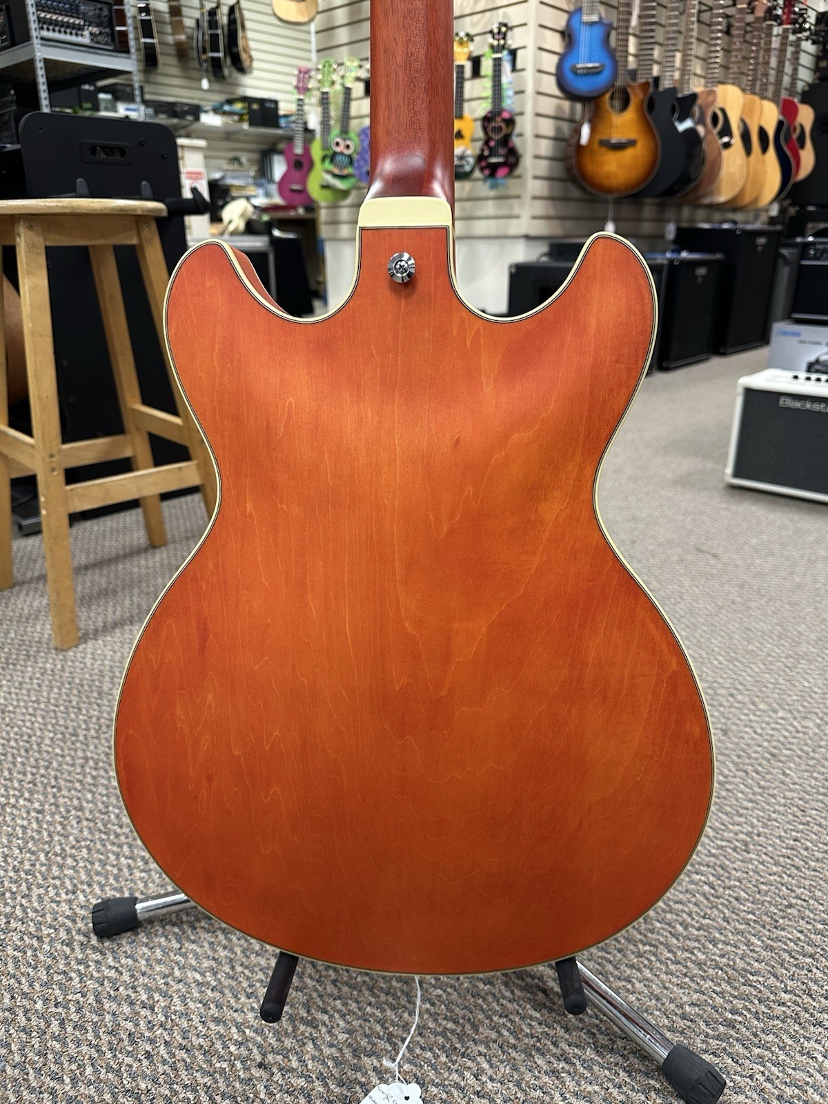Ibanez AS73TTF Artcore Semi-Hollow Electric Guitar – Transparent Tangerine Flat