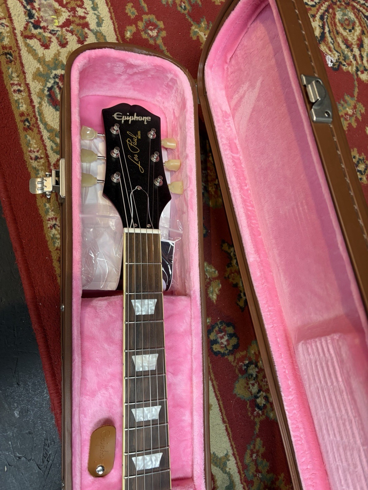 Used 8.6lbs Epiphone Limited Edition 1959 Les Paul Standard Aged Dark Burst