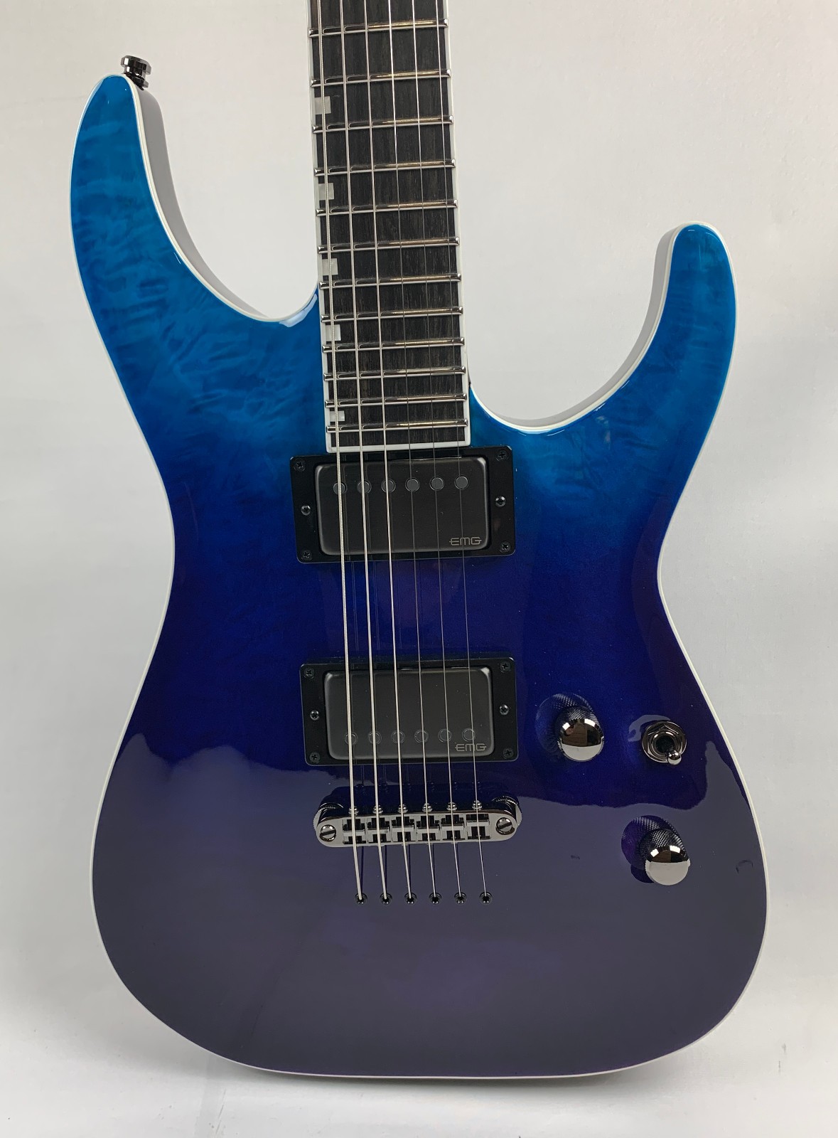 ESP E-II Horizon NT-II Blue-Purple Gradation Electric Guitar + Hard Case B-Stock