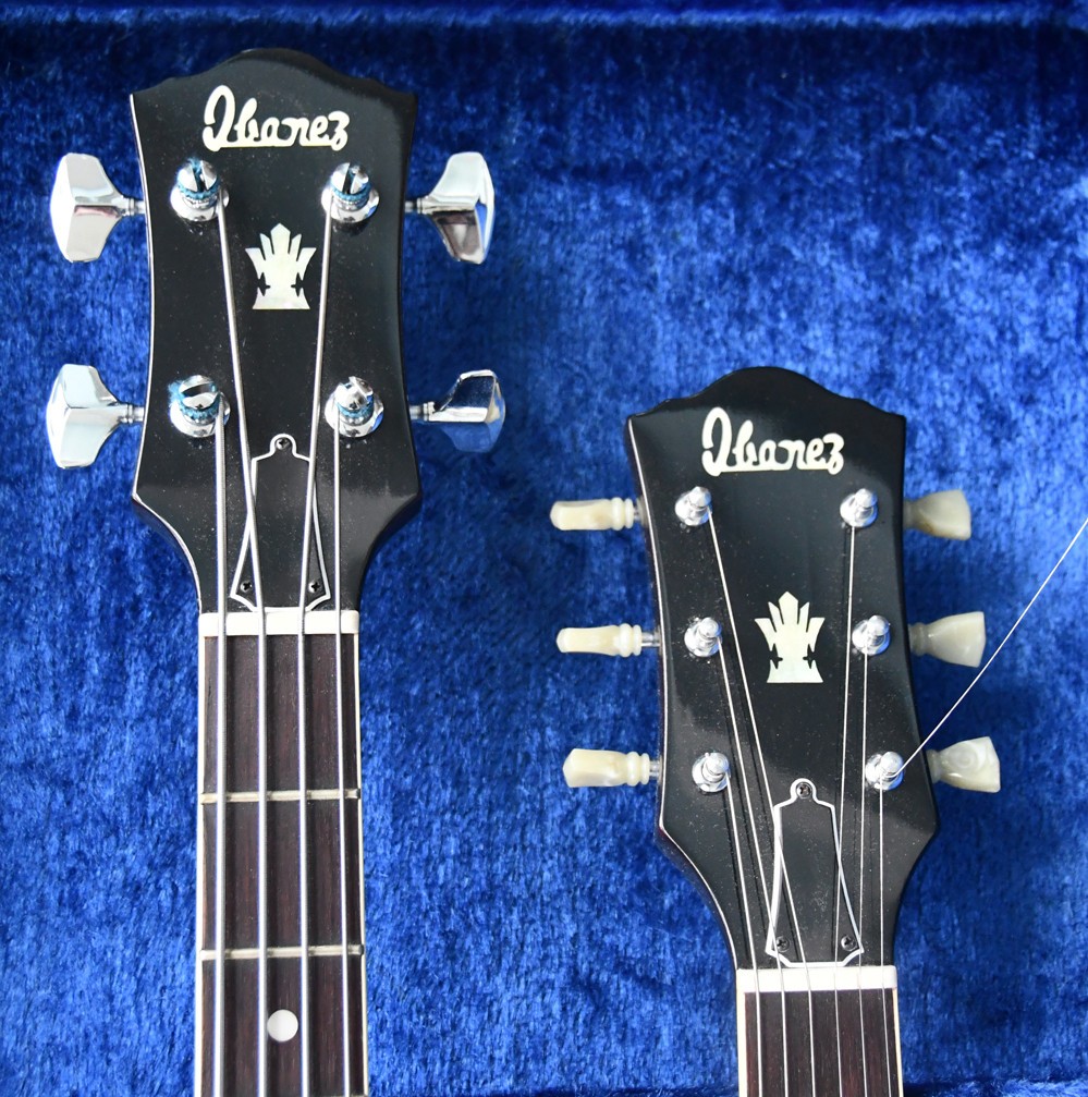 “VINTAGE” Ibanez – 1977 Super 70’s Double neck 4 string bass &6 string guitar