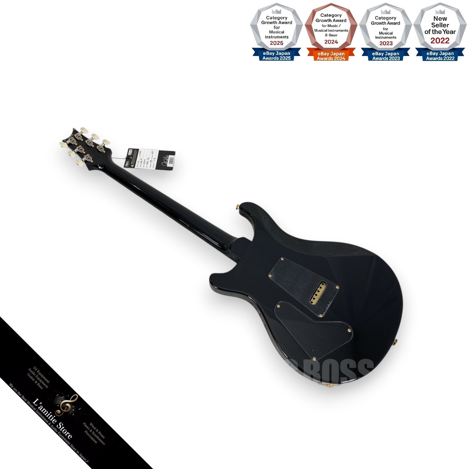 Paul Reed Smith PRS Custom 24 10-Top Electric Guitar Gray Black Made in 2025