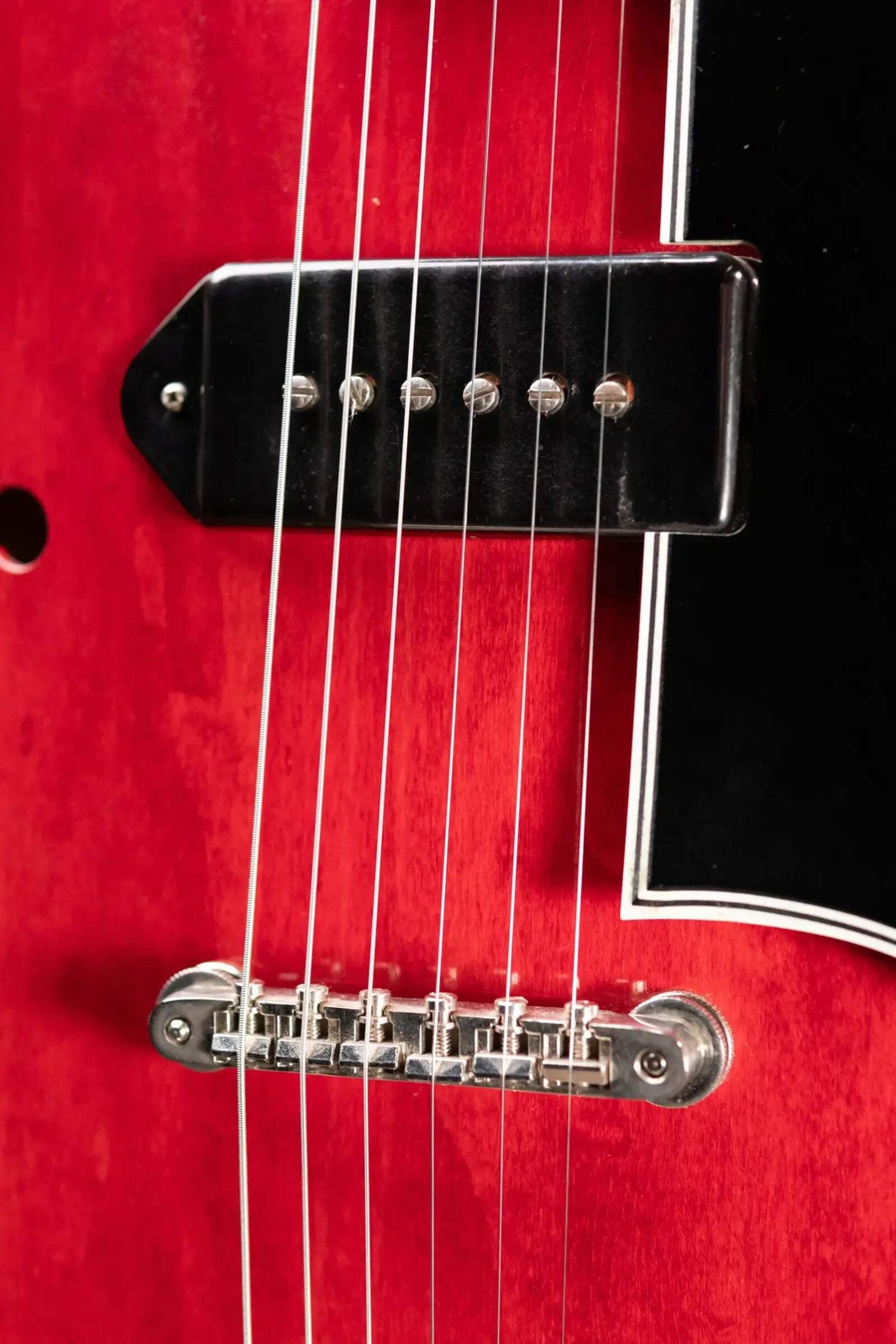 Gibson 1961 ES-330TC Thinline Hollow Body Electric Guitar Cherry with Hardshell