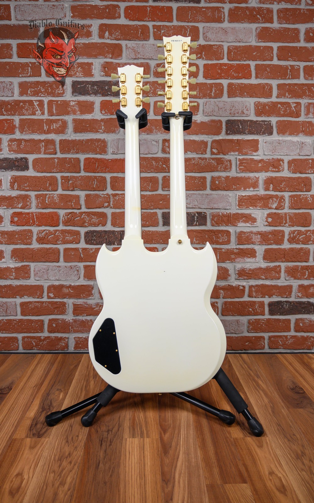 Gibson Custom Shop EDS-1275 Double Neck Alpine White 2008 w/OHSC