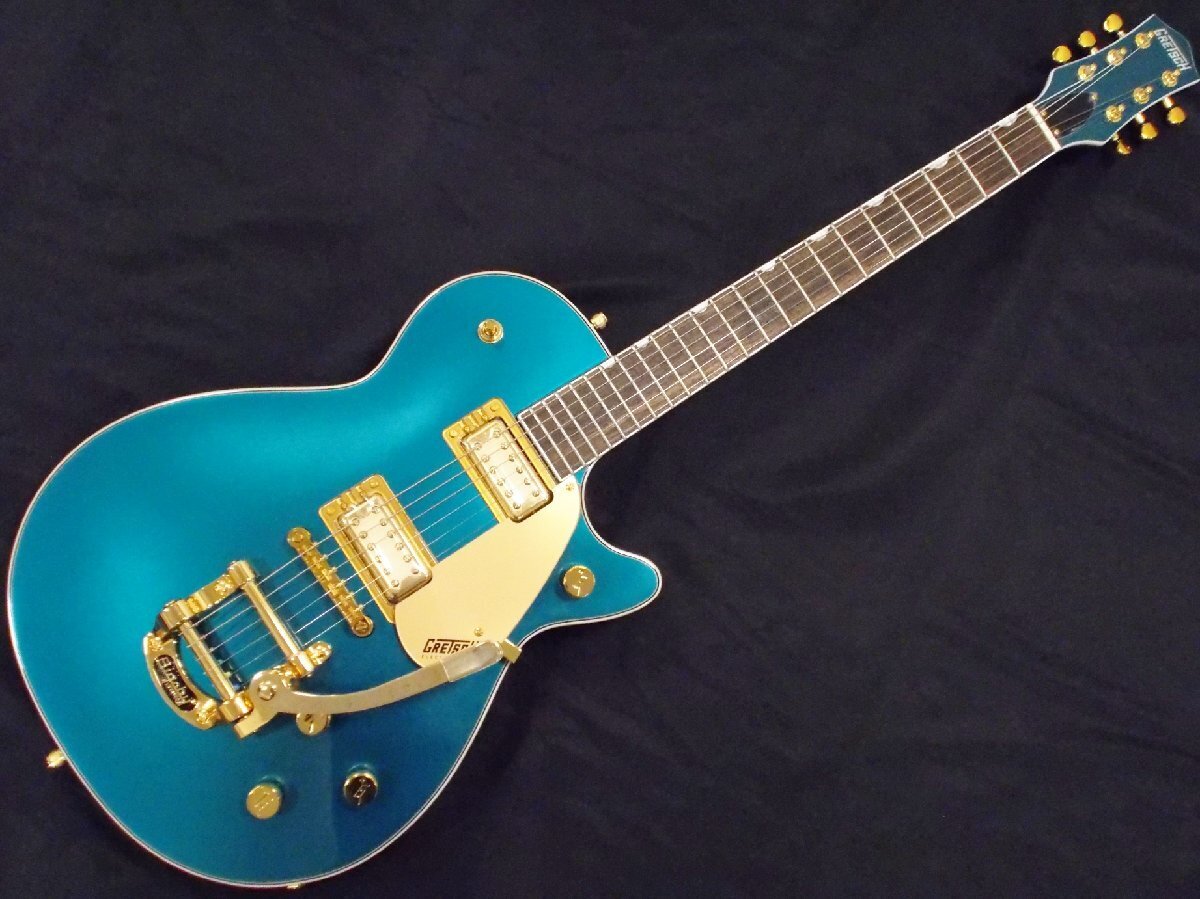 Gretsch Electromatic Pristine LTD Jet Single-Cut with Bigsby Petrol Gretsch Elec