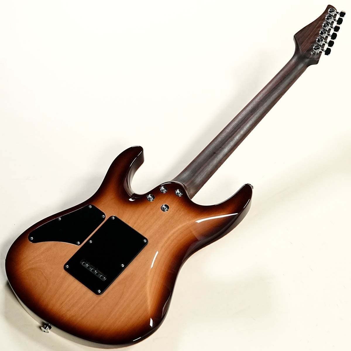 Suhr Custom Custom Modern Burl Maple Top Rosewood Neck Brown Burst