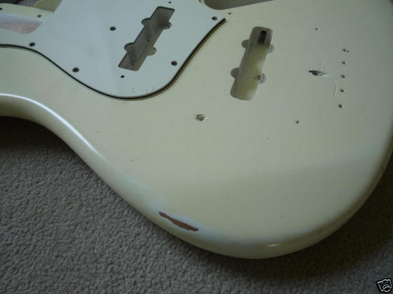 MJT Official Custom Order Vintage Aged Nitro Finish Guitar Bass Body Mark Jenny