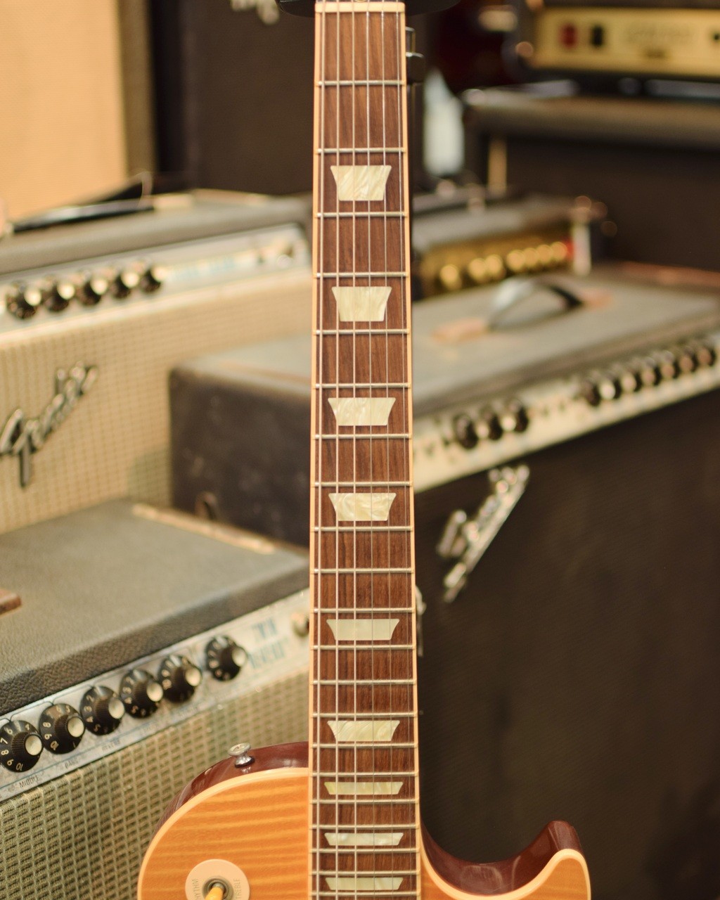 Gibson LES Paul Standard Plus TOP Trans Amber Used Electric Guitar [AUTH]