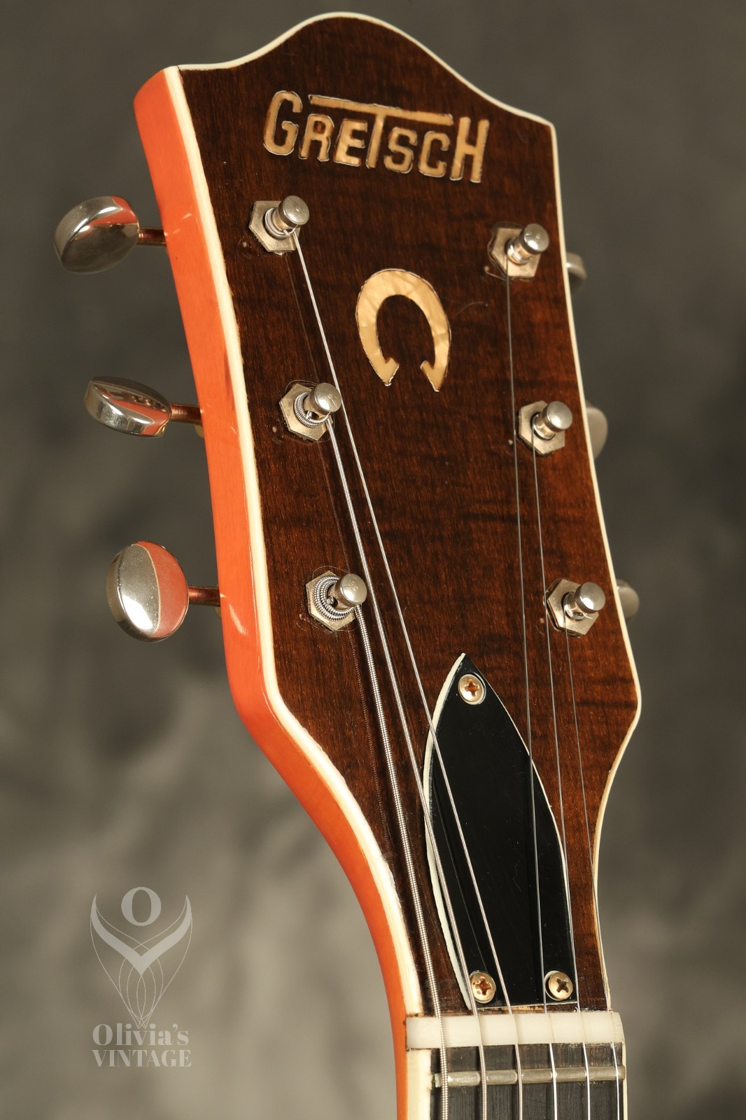 1964 Gretsch Chet Atkins 6120 Nashville Western Orange with HANG TAG