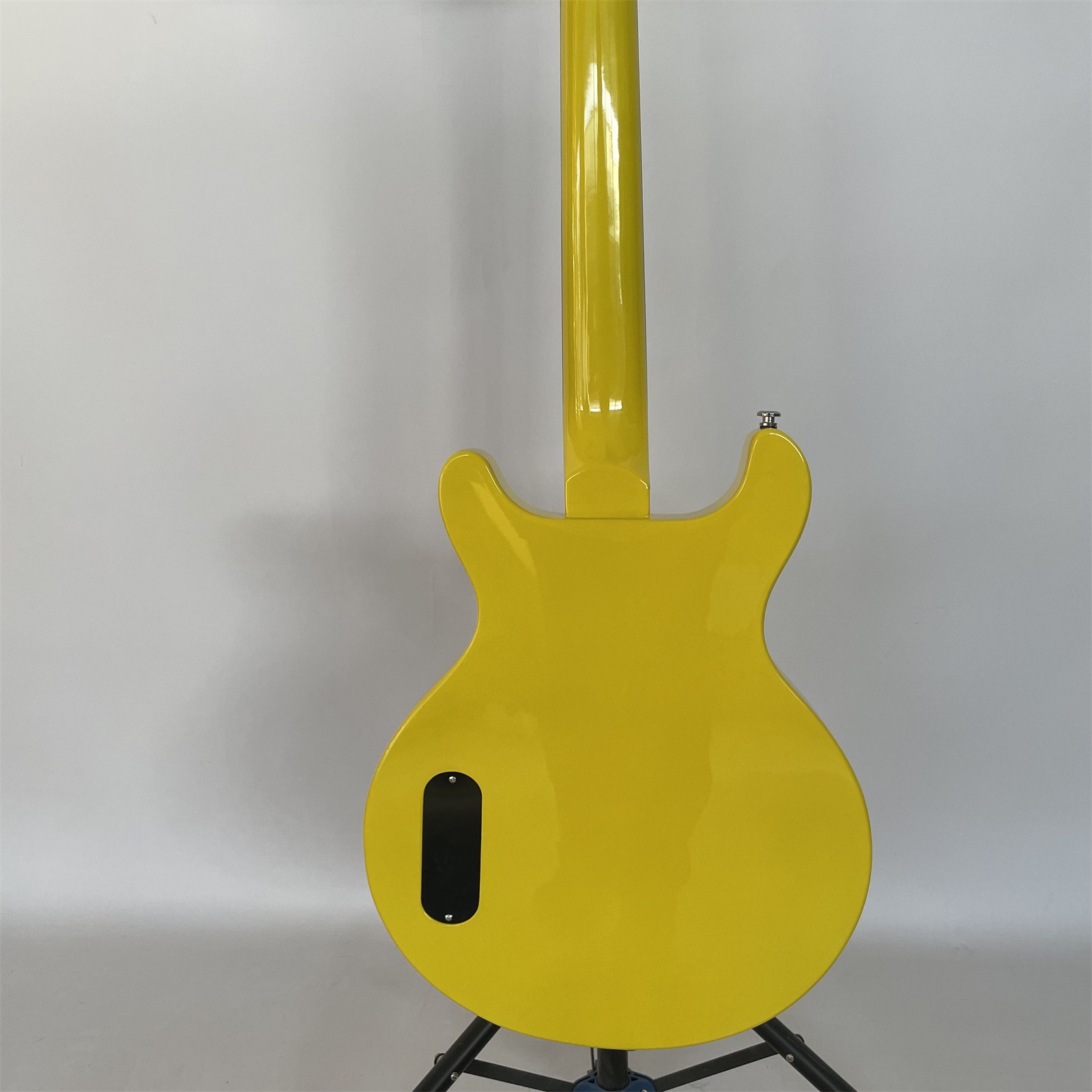Electric Guitar Solid Body P90 Pickup Junior Yellow Mahogany Rosewood Fretboard