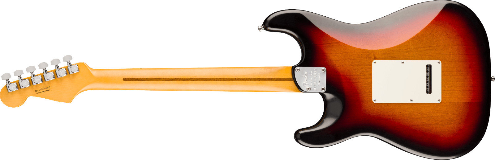 Fender American Ultra Luxe ’50s Strat, Maple Fingerboard, 3-Color Sunburst