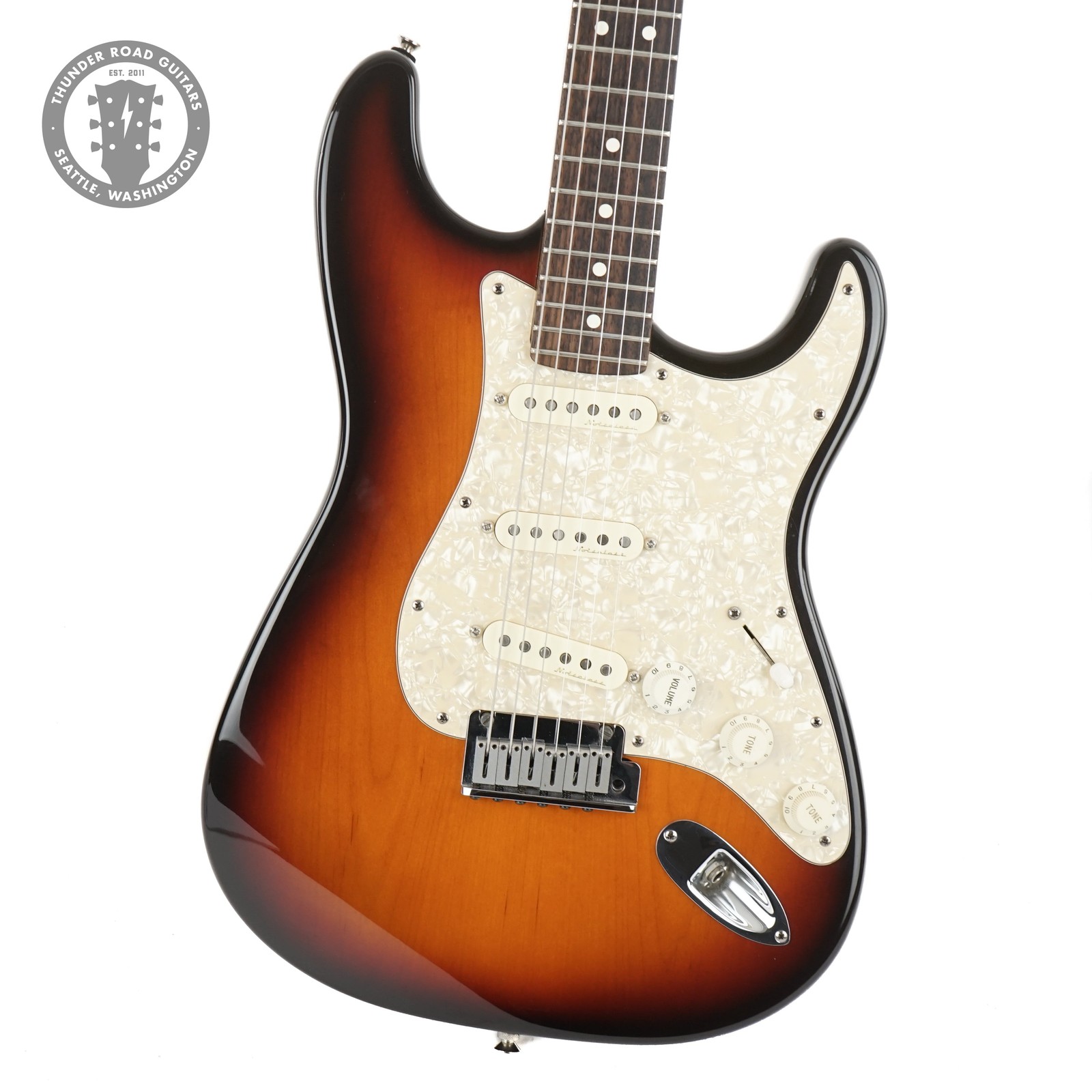 1996 Fender American Standard Stratocaster Brown Sunburst