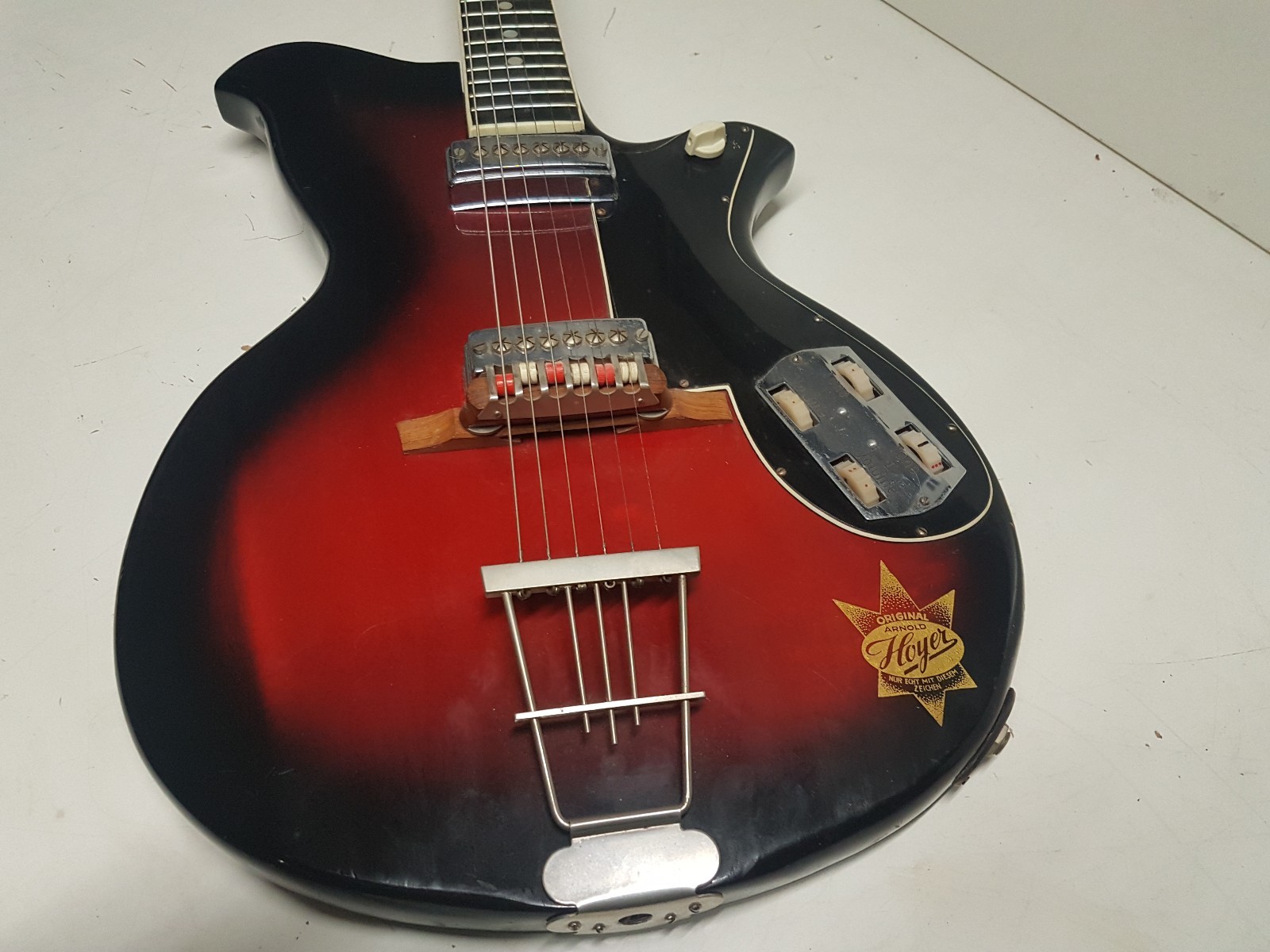 1962 HOYER ELECTRIC GUITAR – FIRST MODEL EVER MADE