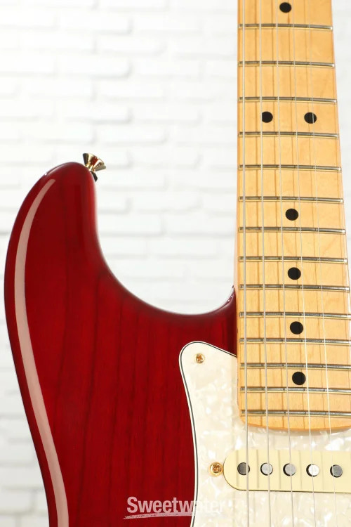 Fender Tash Sultana Stratocaster Electric Guitar – Transparent Cherry
