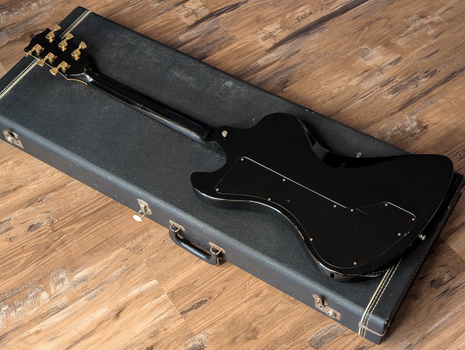 1977 Gibson RD Artist Moog Electric Guitar Vintage Ebony Black W/OHSC NICE!