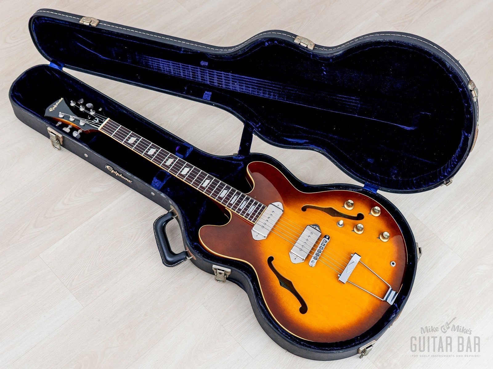 1980 Epiphone Casino Vintage Guitar Sunburst Near-Mint w/ Case, Matsumoku