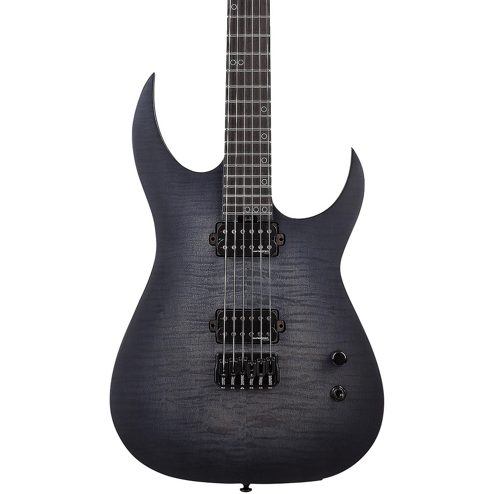 Schecter Guitar Research KM6 MKIII Legacy Guitar Transparent Black Burst
