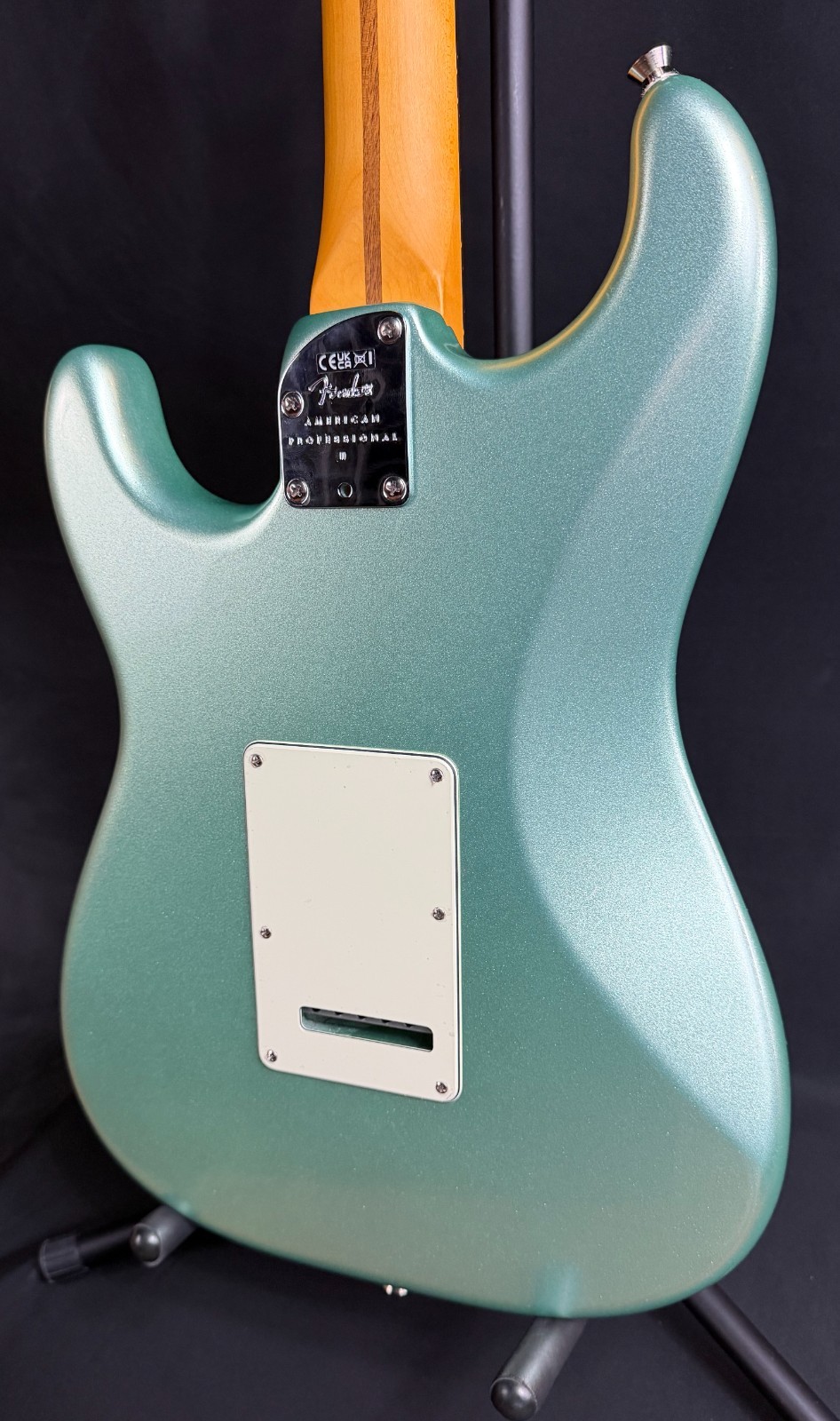 Fender American Professional II Stratocaster Electric Guitar Mystic Surf Green