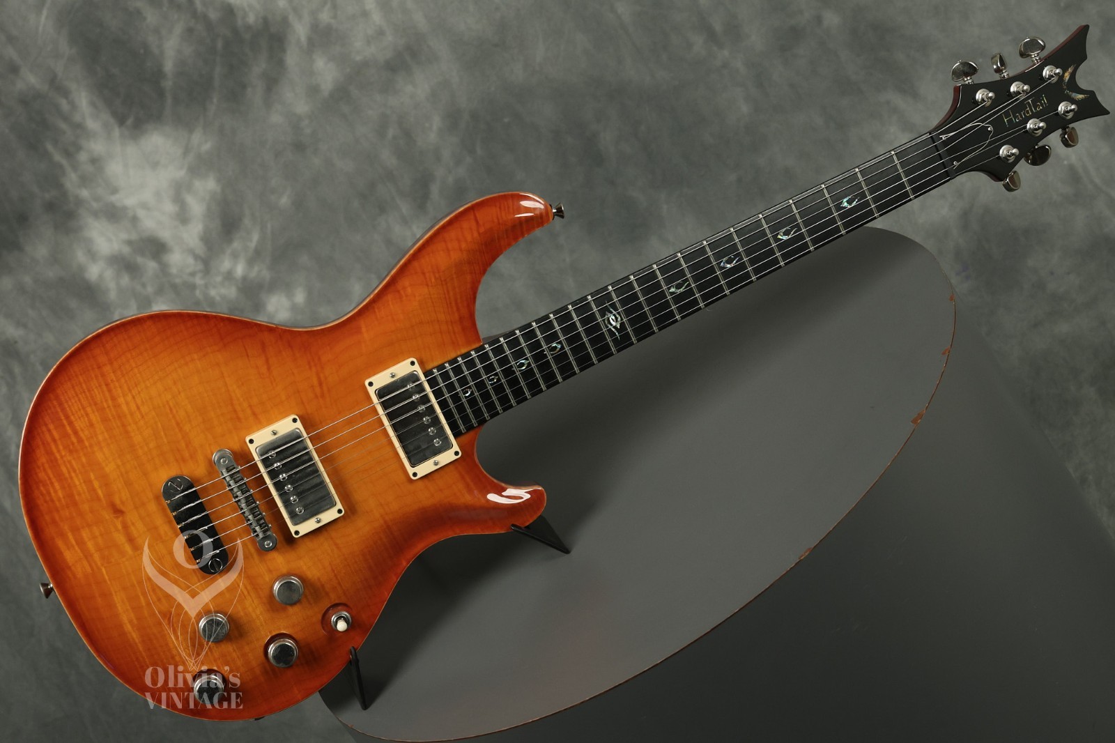 2002 Dean USA Hardtail Flame Maple Trans Amber Limited Edition w/ COA #23 of 100