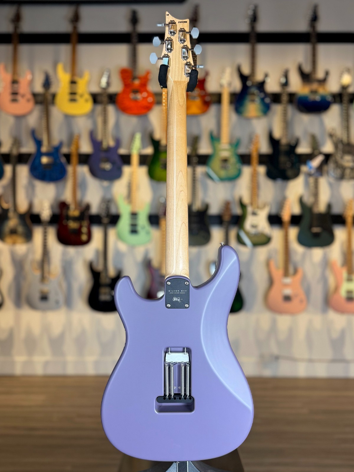 PRS Silver Sky – Black Satin Plum *New Color* – Custom Shop Stratocaster