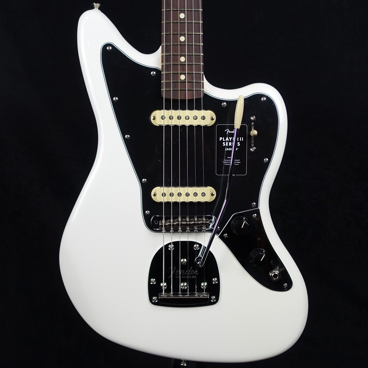 Electric Guitar Fender Player II Jaguar 2024 Polar White Alder Mexico MX24053847