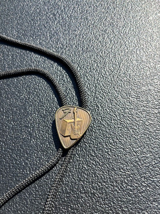 UNIQUE! – Fender Vintage Money Clip and Bolo Tie – Rare Promo Premium