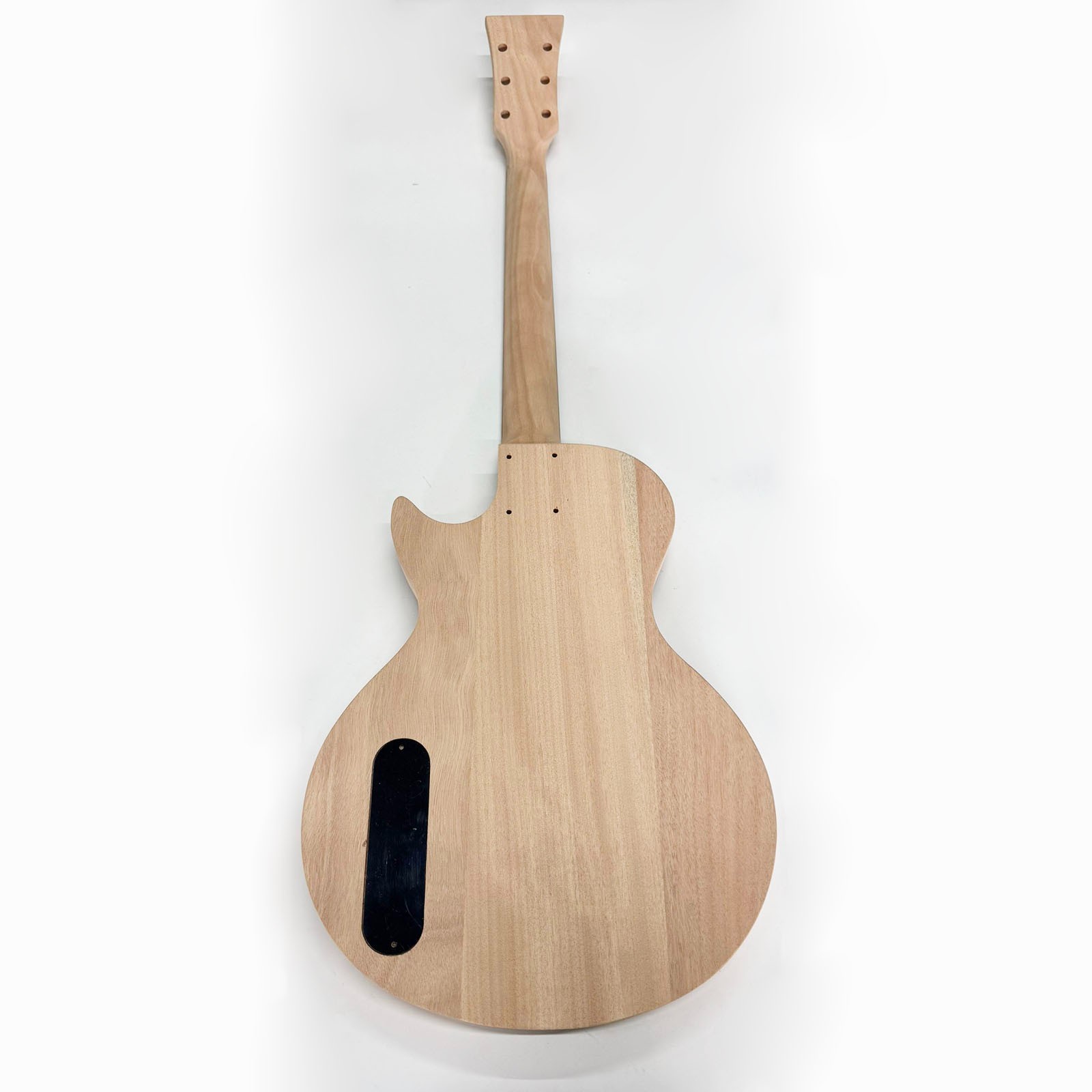 Unfinished Mahogany Electric Guitar Kit, 22-Fret Mahogany Neck