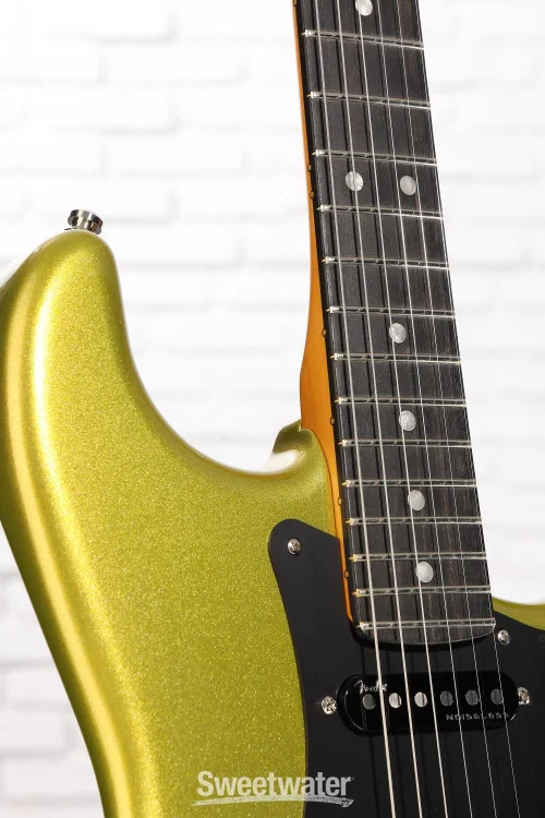 Fender American Ultra II Stratocaster HSS Electric Guitar – Solar Flare with