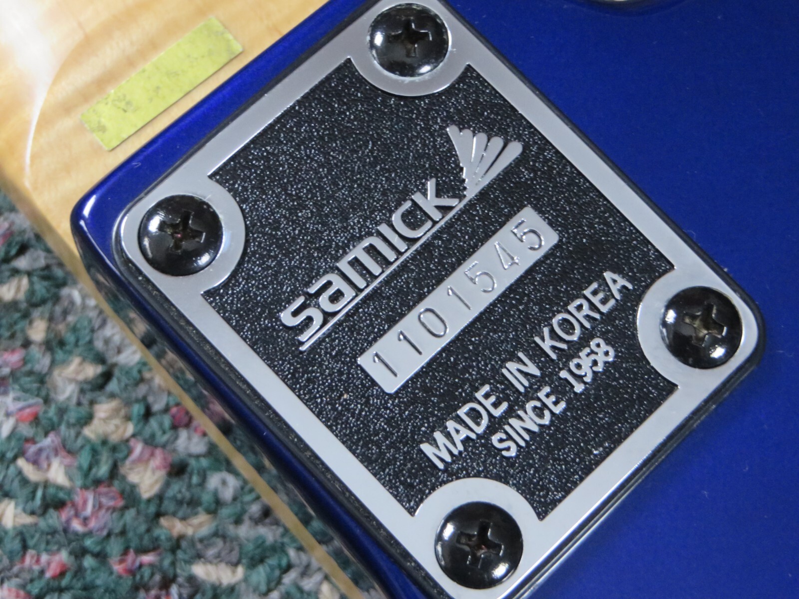 1991 Samick TJ541 Metallic Blue! RARE! w/hardshell case