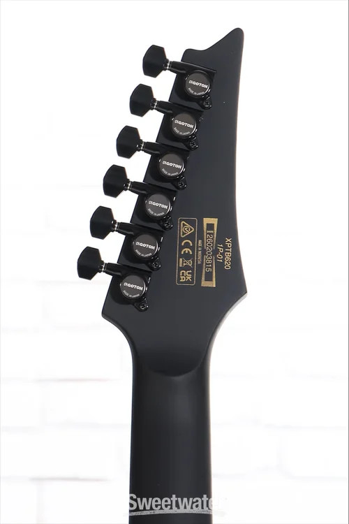 Ibanez Iron Label Xiphos – Black Flat