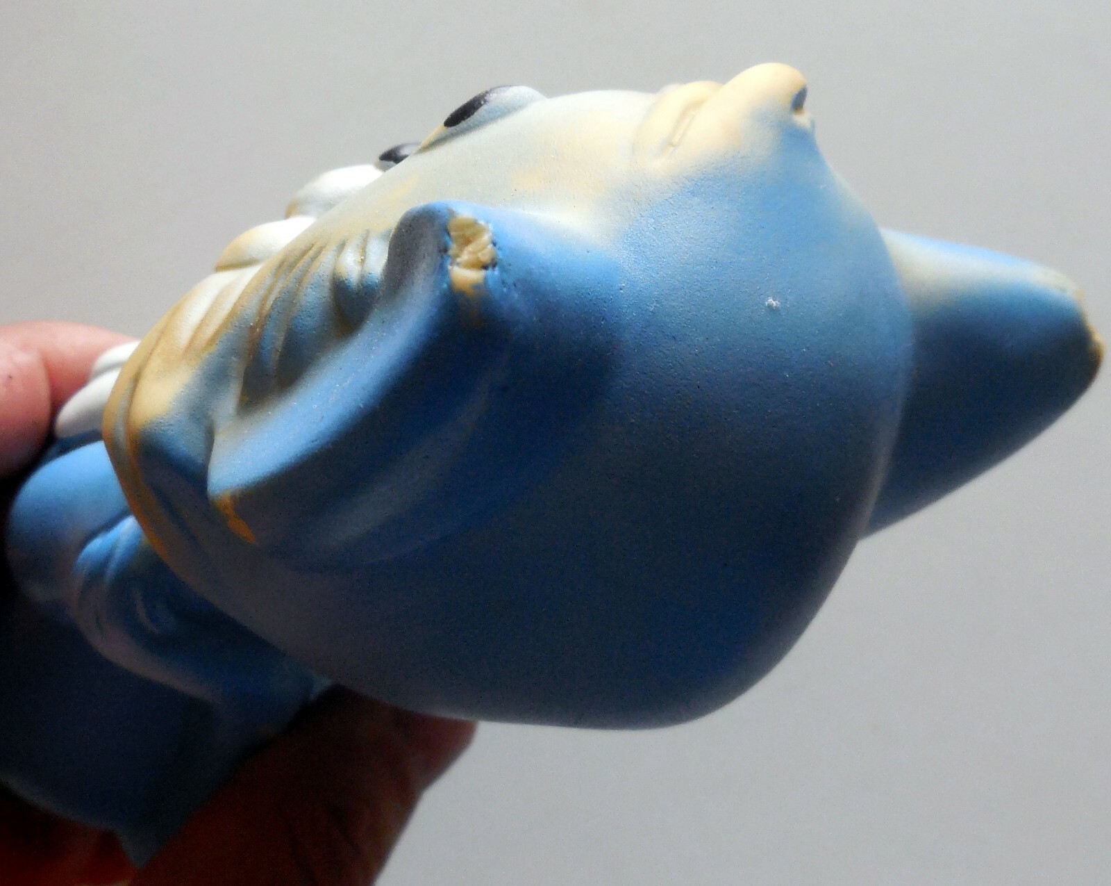 VINTAGE RUBBER TOY SQUEAK TOM (no JERRY) hanna barbera MGM metro golden 1960s