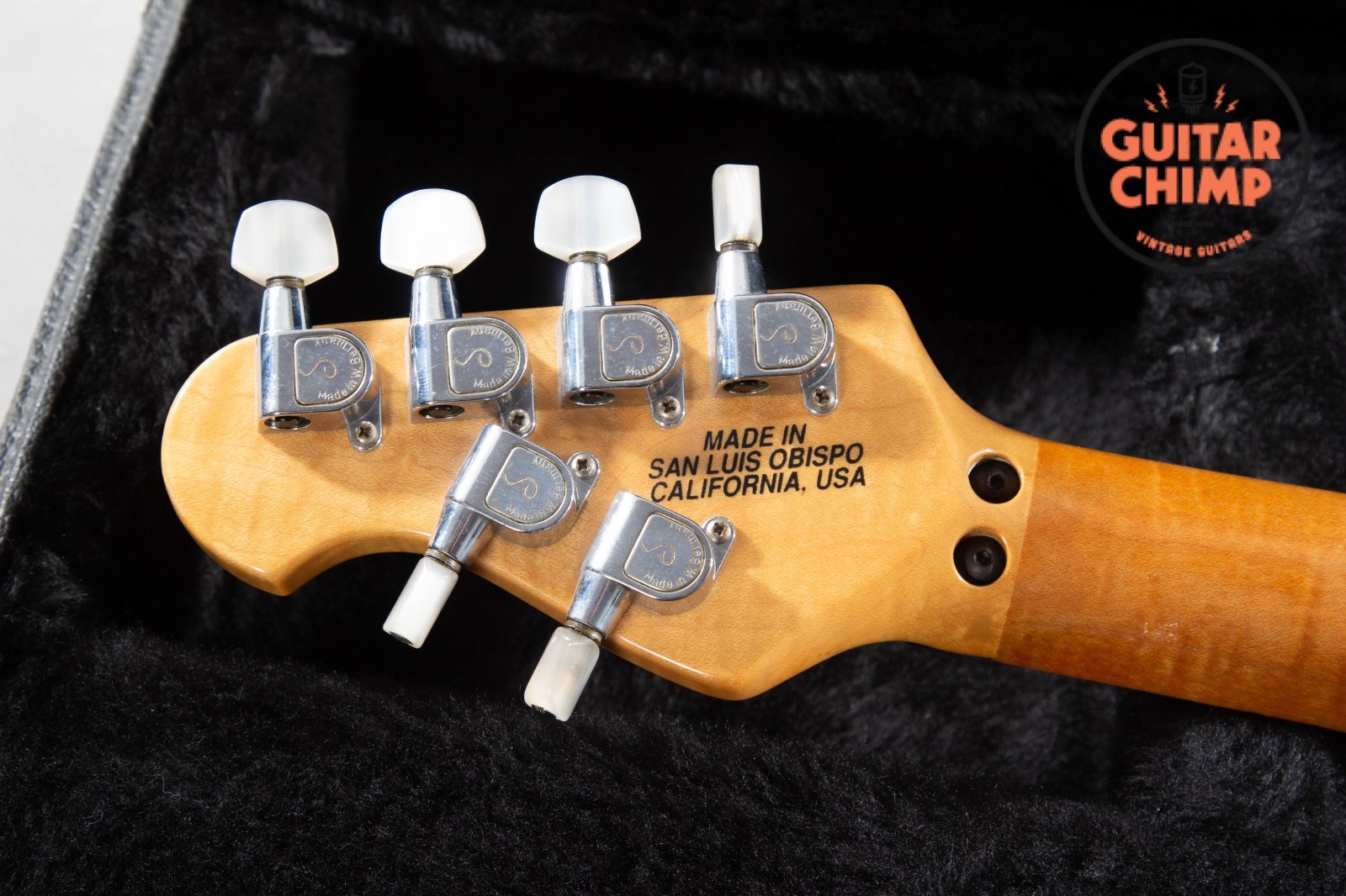 1992 Ernie Ball Music Man Eddie Van Halen EVH Gold Translucent OHSC