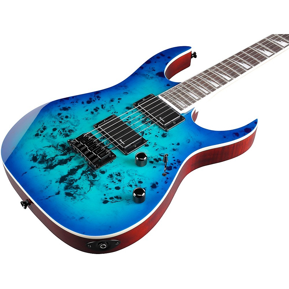Ibanez GRGR221PA GRG Series 6str Electric Guitar Aqua Burst