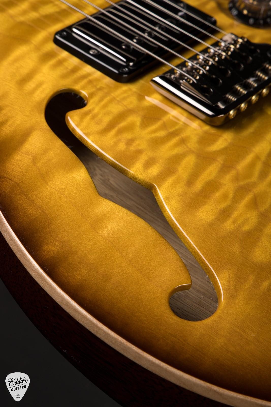 2024 – PRS Eddie’s Guitars Wood Library Custom 24 Semi-Hollow Korina/Ziricote –