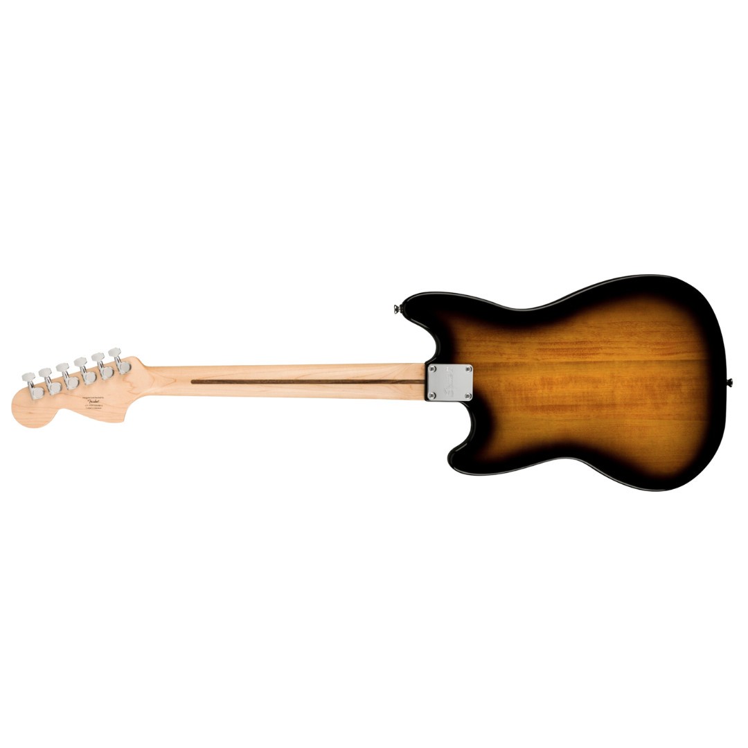 Squier Sonic Mustang Electric Guitar, Maple Fingerboard, 2-Color Sunburst