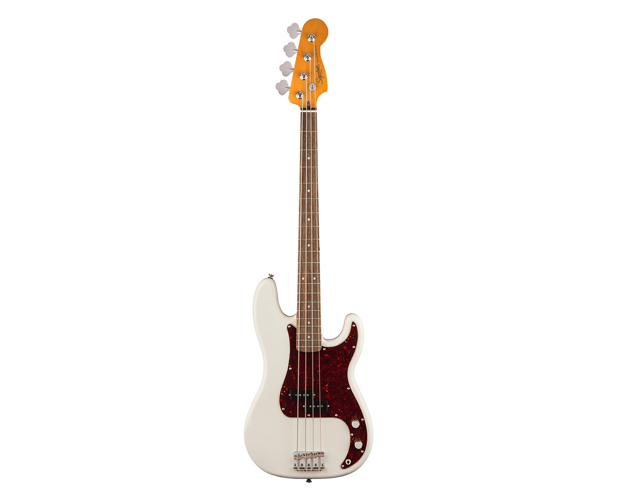 Squier Classic Vibe ’60s Precision Bass – Olympic White w/ Laurel FB