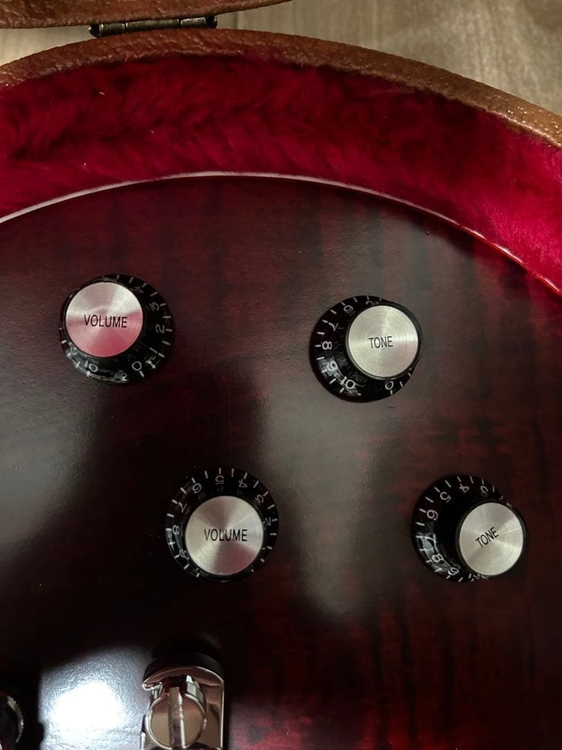 GIBSON Les Paul Signature Player Plus Red Electric Guitar