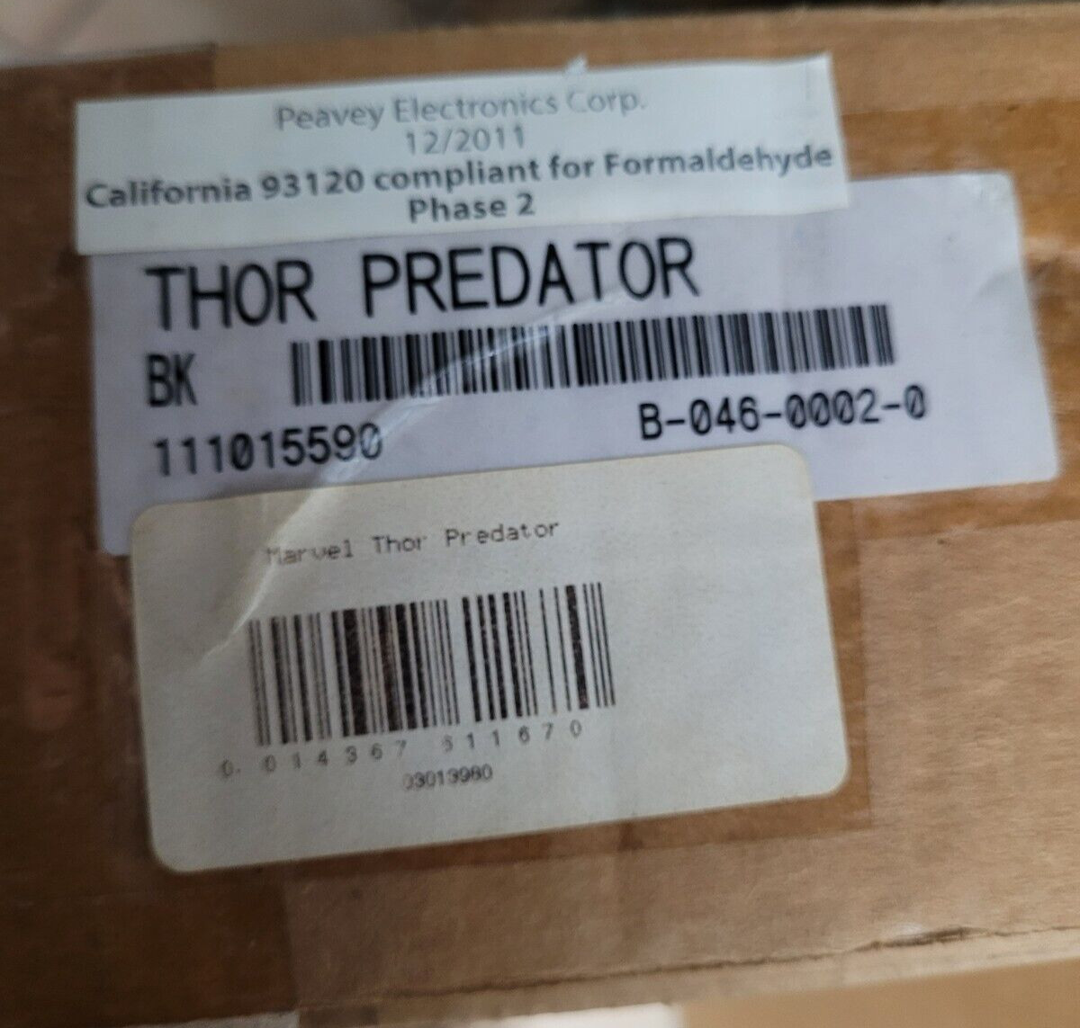 Peavey Marvel Thor Predator Plus EXP Graphic Electric Guitar