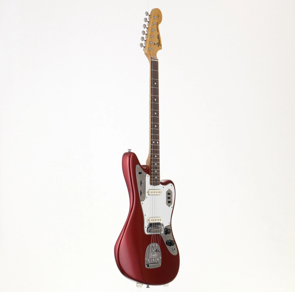Used Fender American Vintage 62 Jaguar Candy Apple Electric Guitar 1999 Red