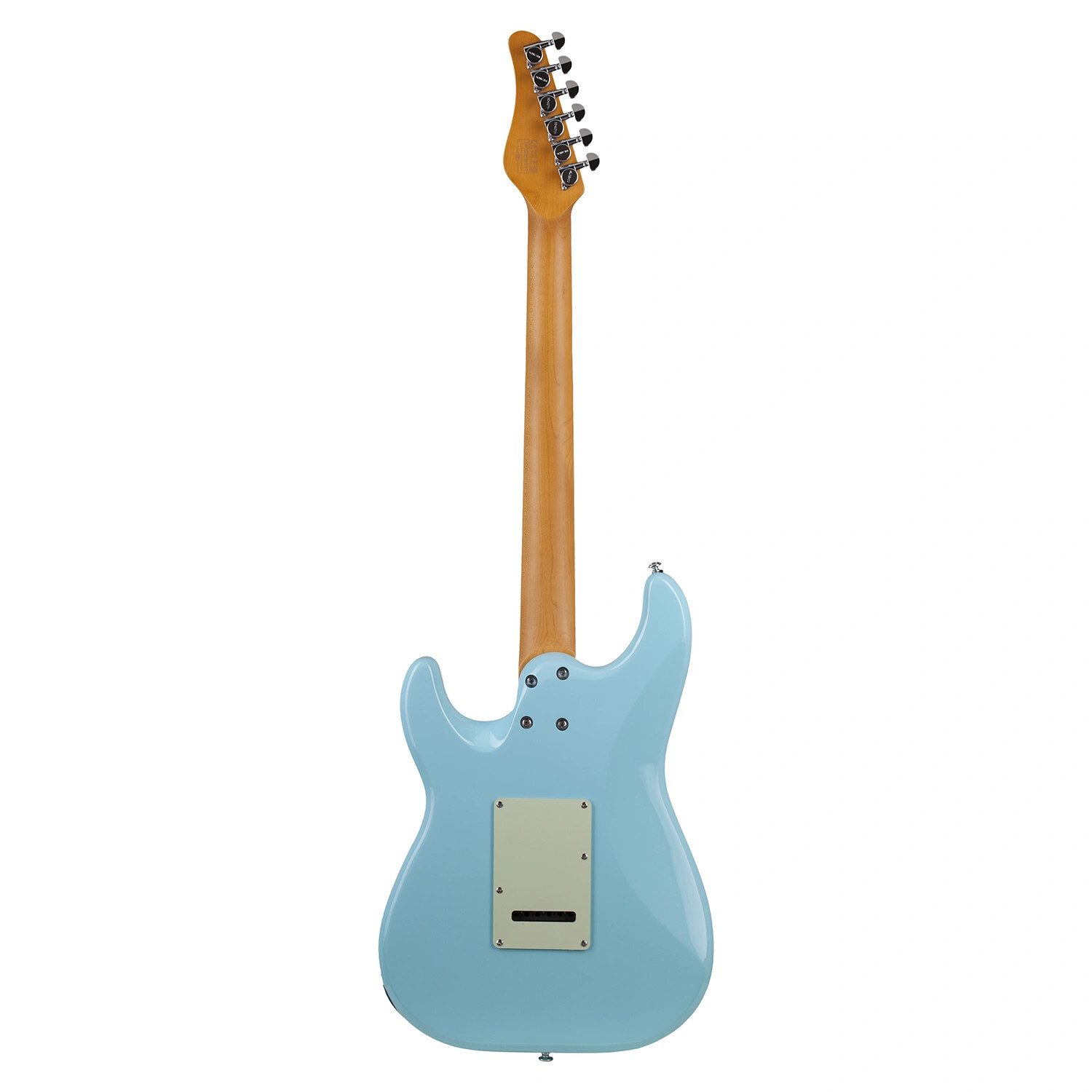 Schecter MV-6 Electric Guitar, Sonic Blue