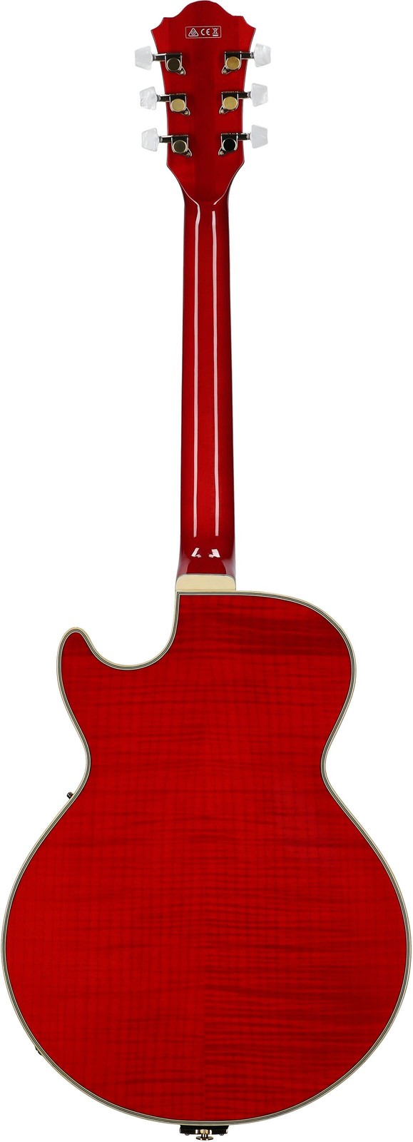 Ibanez GB10SEFM George Benson Signature Hollow Body Electric Guitar Sapphire Red