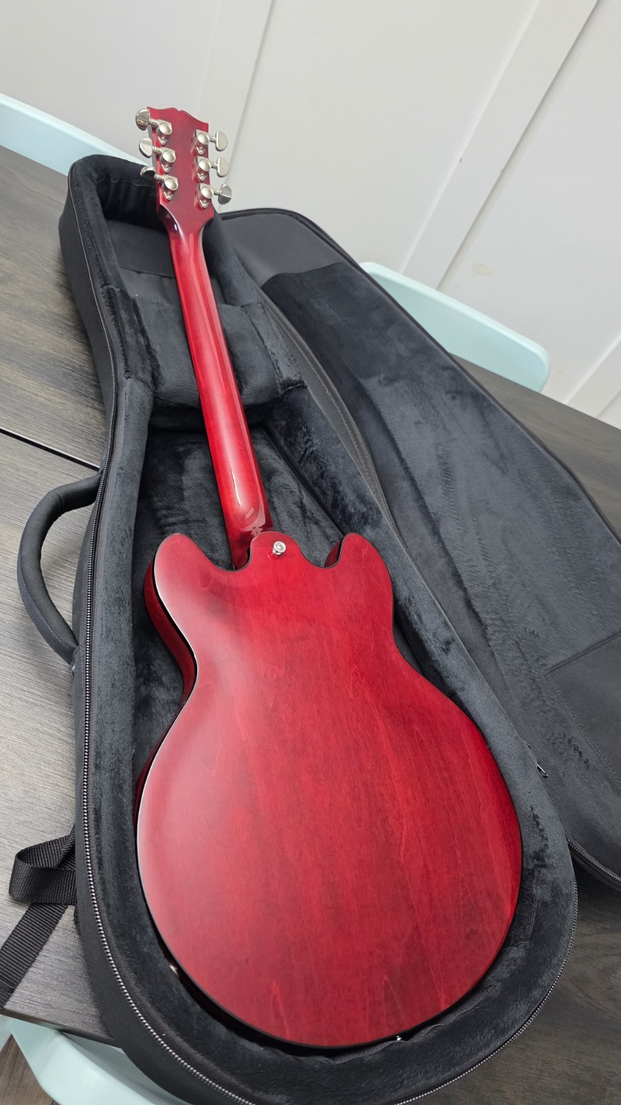 Gibson ES-339 Studio 2016 Red Semi-Hollow RH 6-String Electric Gig Bag
