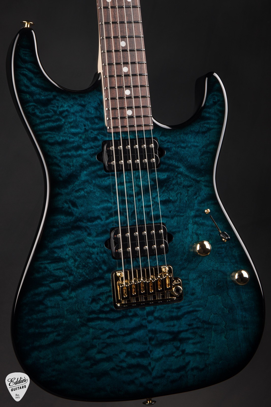 Suhr Standard Thin Burst Limited Edition – Trans Teal