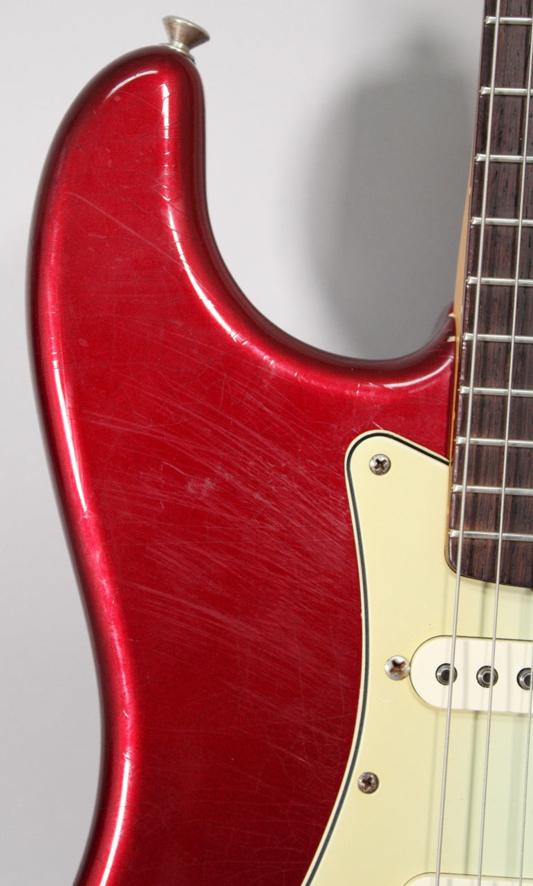 2002 Fender Custom Shop 1960 Stratocaster Candy Apple Red Relic w/OHSC