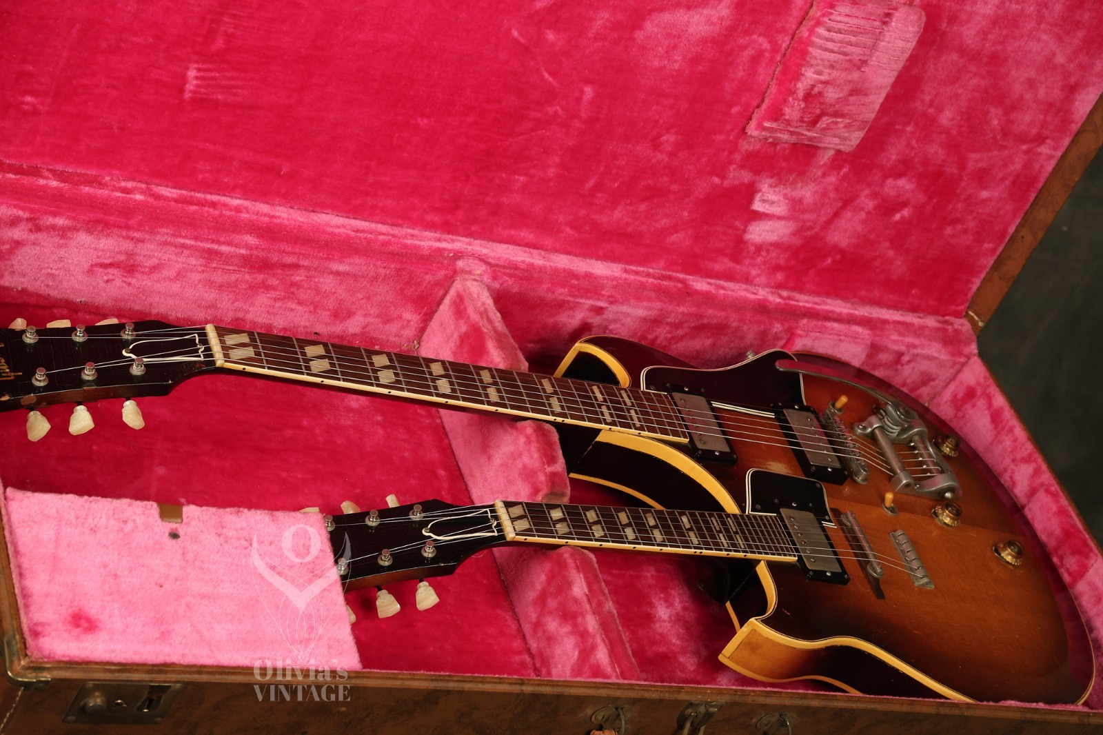 1959 Gibson Double Mandolin EMS-1235 Doubleneck w/factory Bigsby Sunburst