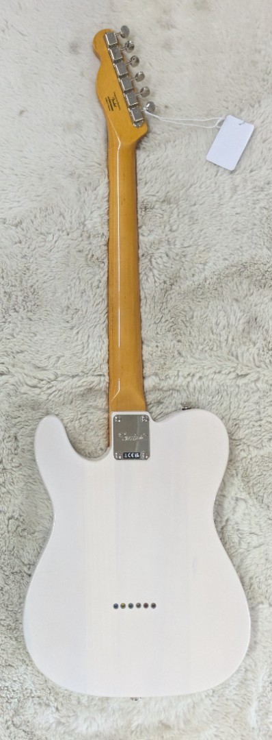 Squier by Fender Classic Vibe 50s Telecaster with Maple Fretboard, White Blonde